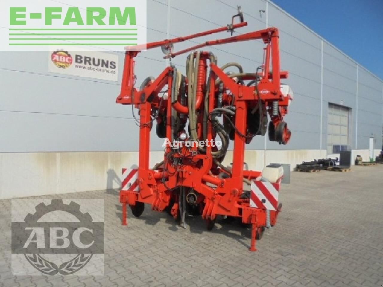 electric precision seed drill
