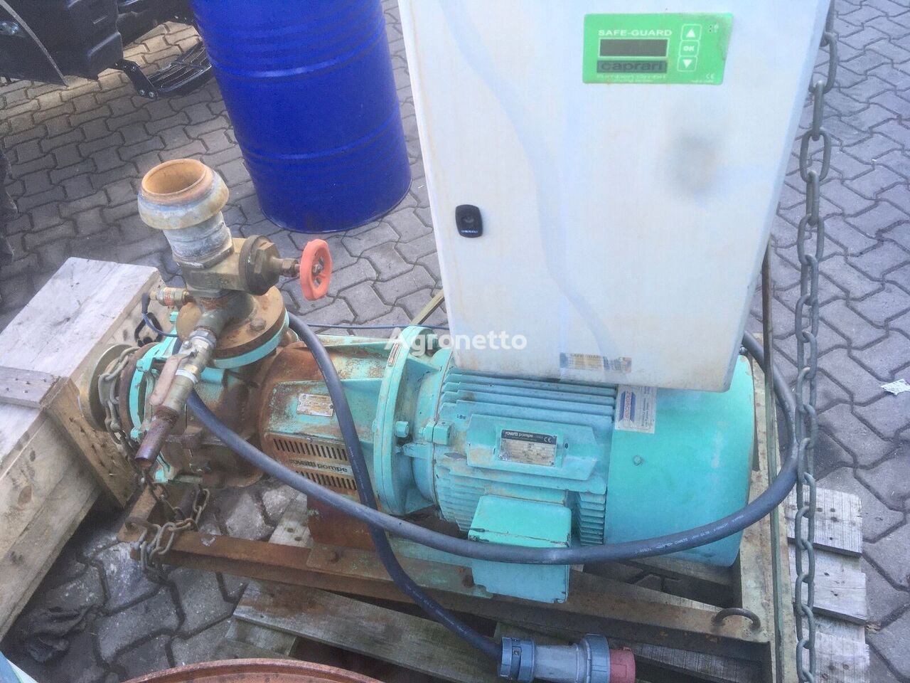 Eigenbau Elektroaggregat m.30 irrigation machine