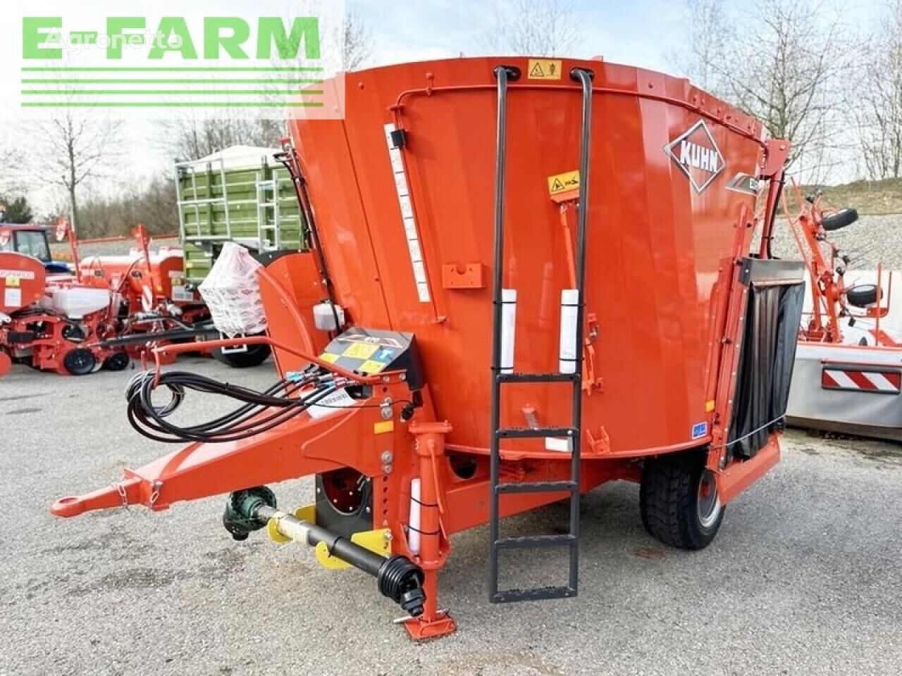 euromix i 870 futtermischwagen feed mixer