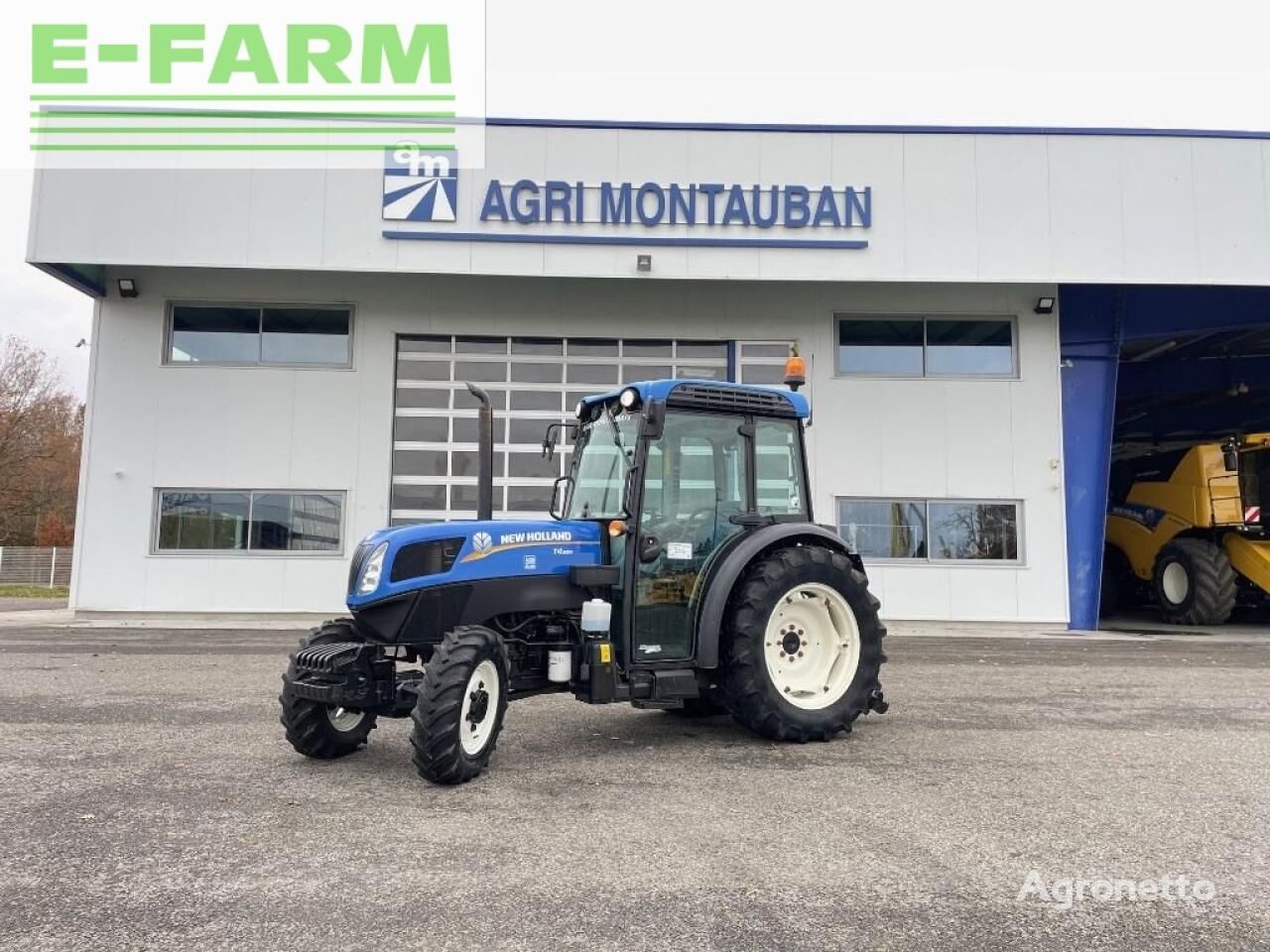 New Holland t 4.95n wheel tractor